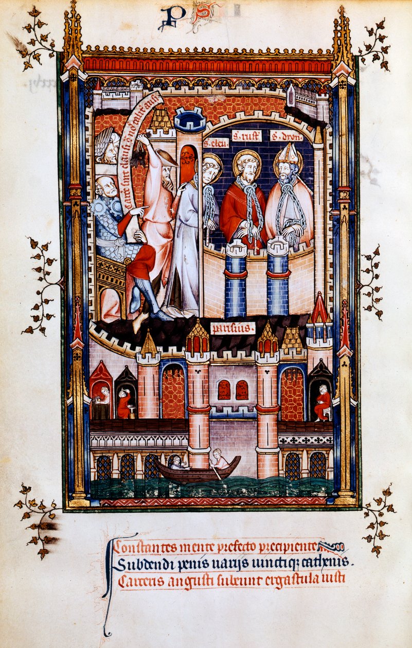 San Denis encadenado, 1317 de Unbekannt