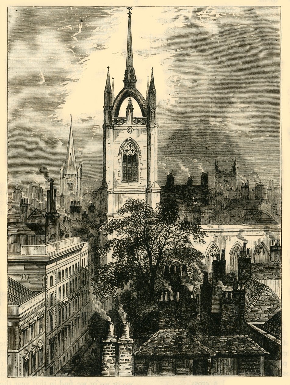 San Dunstans-in-the-East, c1872 de Unbekannt