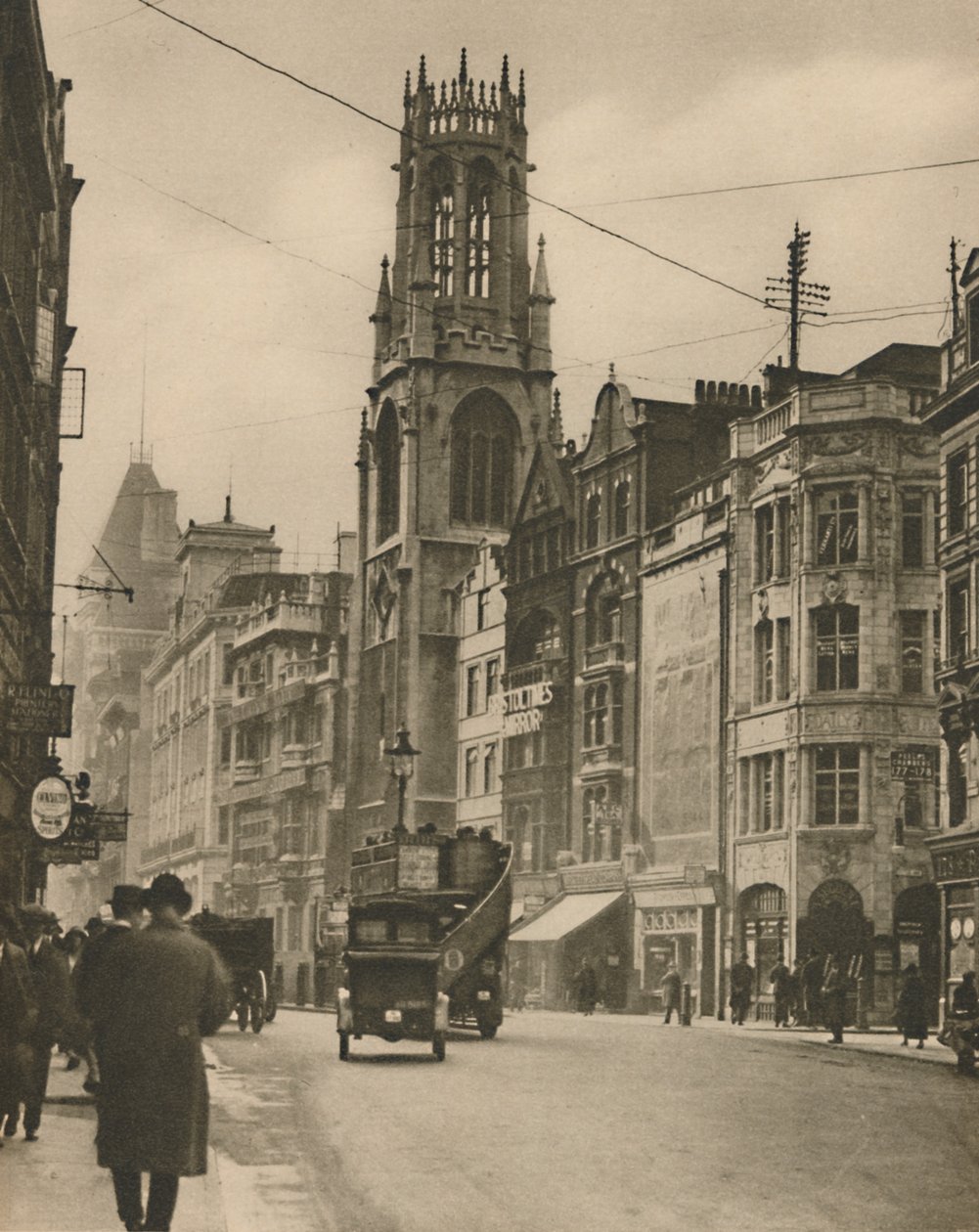 San Dunstan Fleet Street, Iglesia Parroquial de Izaak Walton, c1935 de Unbekannt