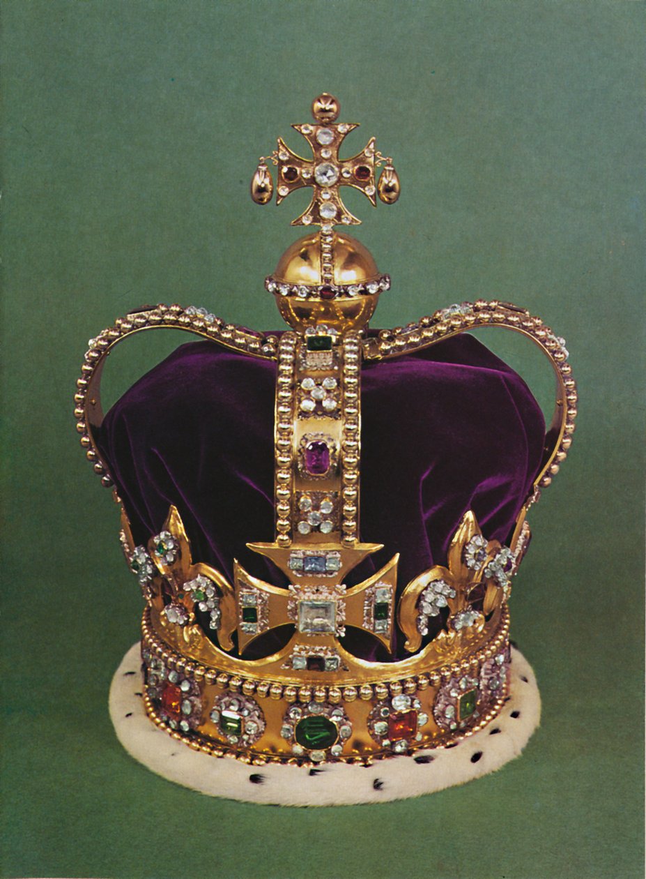 La Corona de San Eduardo con la que se corona al Soberano, 1953 de Unbekannt