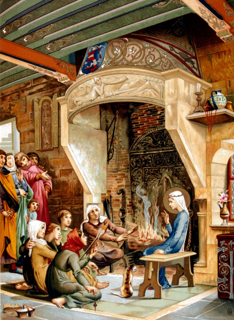 Santa Isabel de Hungría, 1878 de Unbekannt