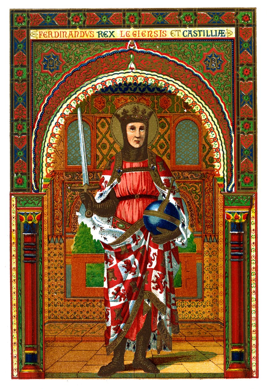 San Fernando III de Castilla y León, 1886 de Unbekannt