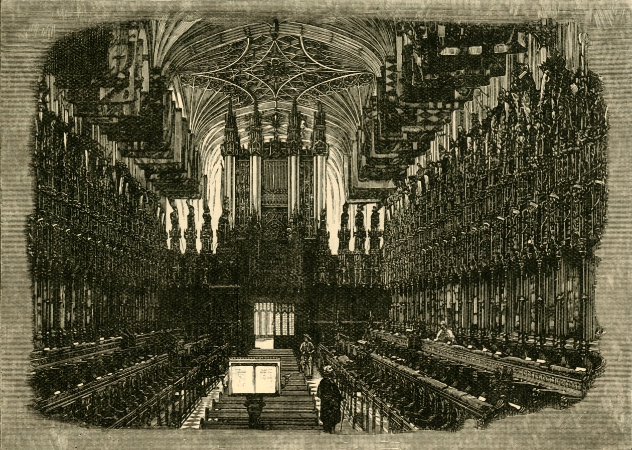 Capilla de San Jorge, Windsor, 1898 de Unbekannt