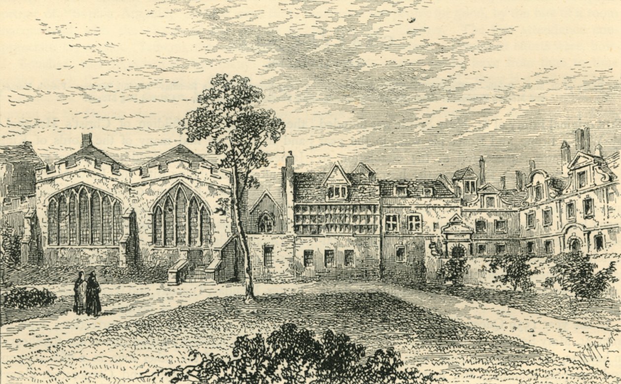Priorato de St. Helens y Leathersellers Hall, c1799, c1872 de Unbekannt