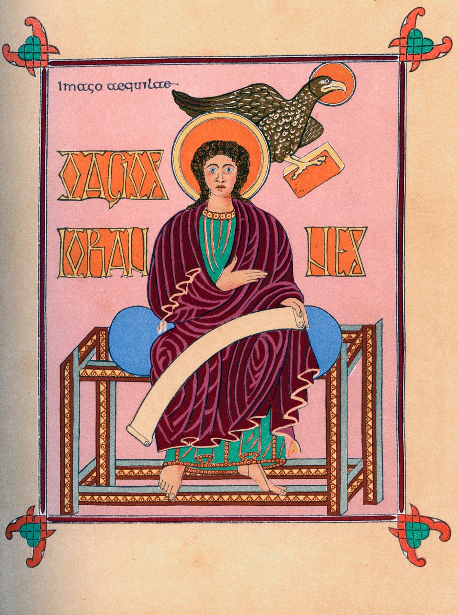 San Juan Evangelista, siglo VIII 1892 de Unbekannt