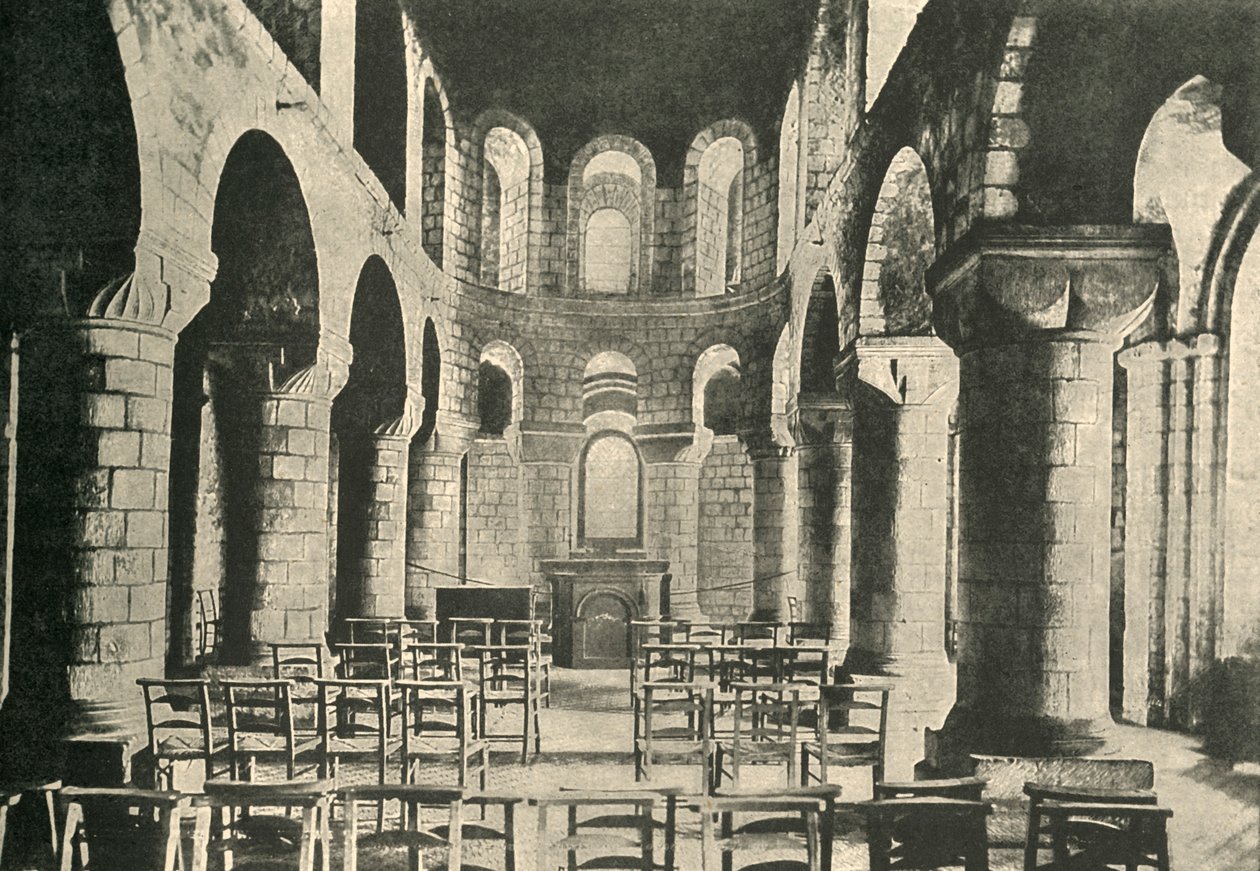 Capilla de San Juan, Torre de Londres, Arquitectura Normanda, 1908 de Unbekannt