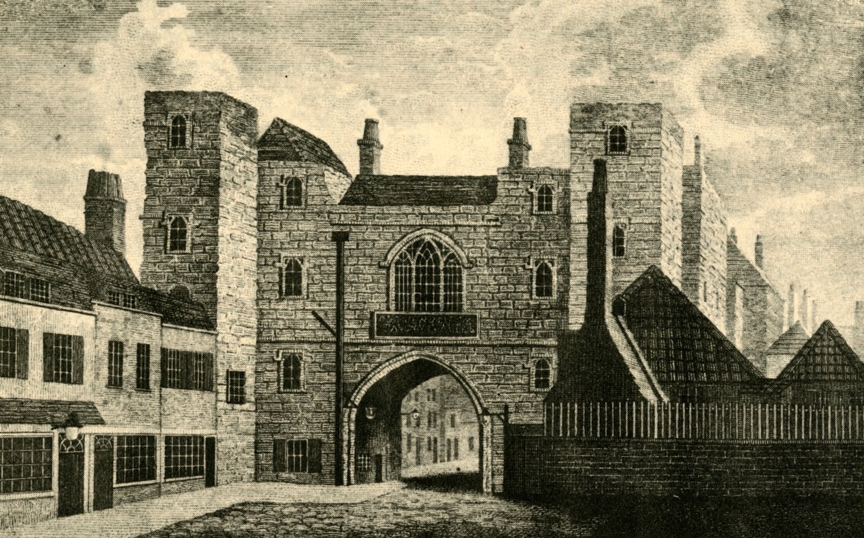 Puerta de San Juan, Clerkenwell, 1813, 1925 de Unbekannt