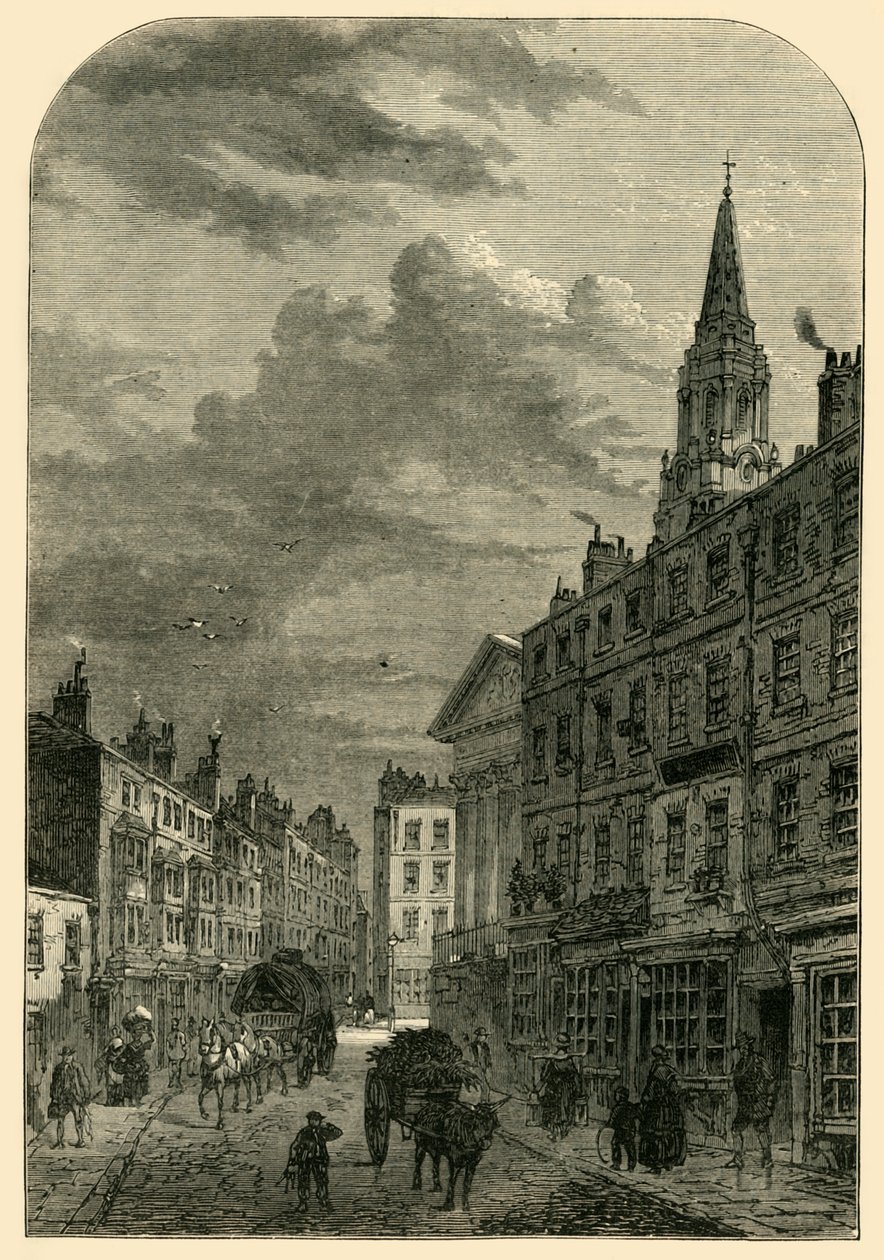 St. Martins Lane, 1820, 1881 de Unbekannt