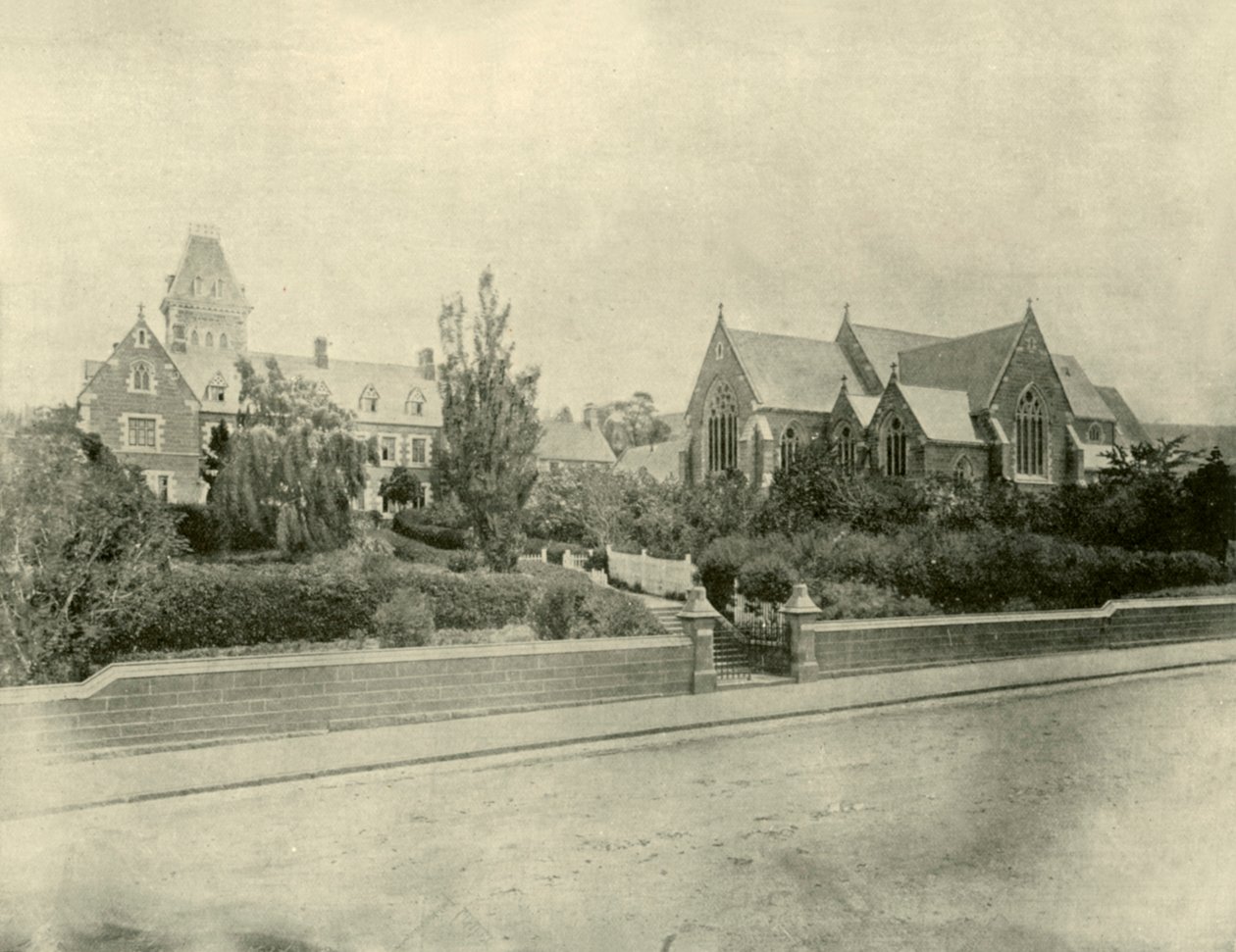 Catedral y convento de Santa María, Hobart, 1901 de Unbekannt