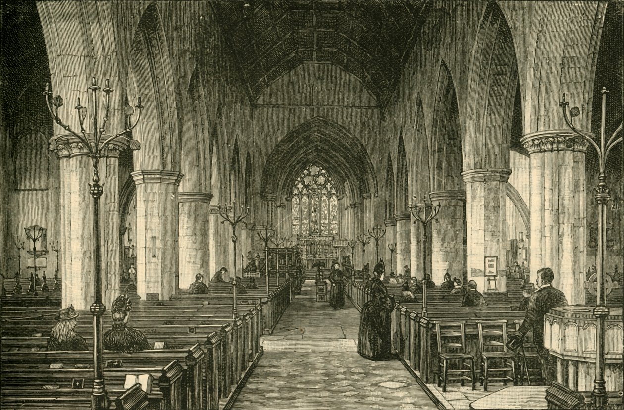 Iglesia de San Nicolás: La nave, 1886, 1898 de Unbekannt
