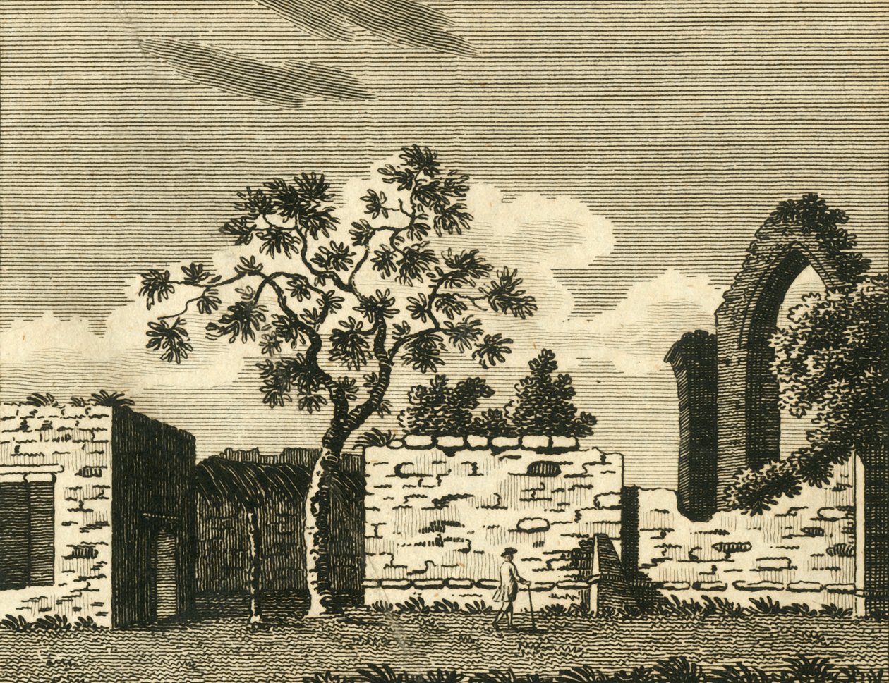 Capilla de San Pancracio, en Canterbury, c. 1786 de Unbekannt