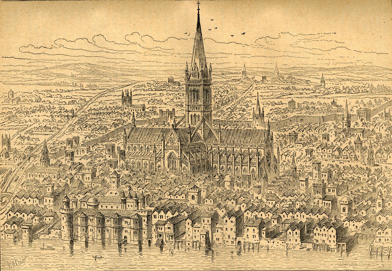 San Pablo y el Vecindario en 1540, 1897 de Unbekannt