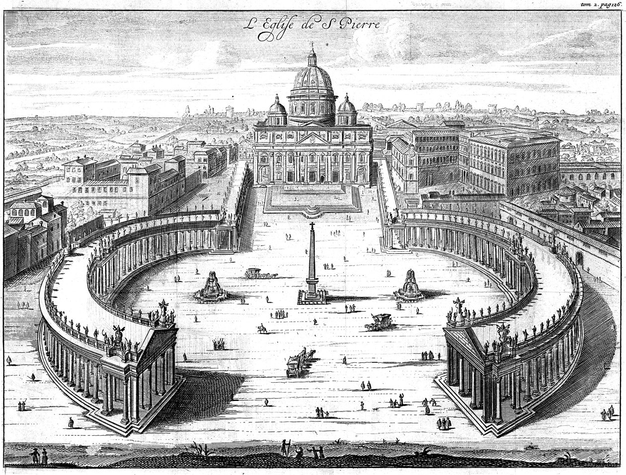 Basílica de San Pedro, Roma, 1702 de Unbekannt