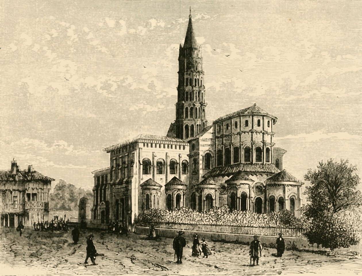 San Sernin, Toulouse, 1890 de Unbekannt