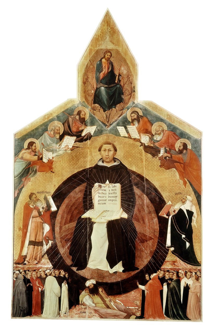 Santo Tomás de Aquino, teólogo y filósofo italiano de Unbekannt
