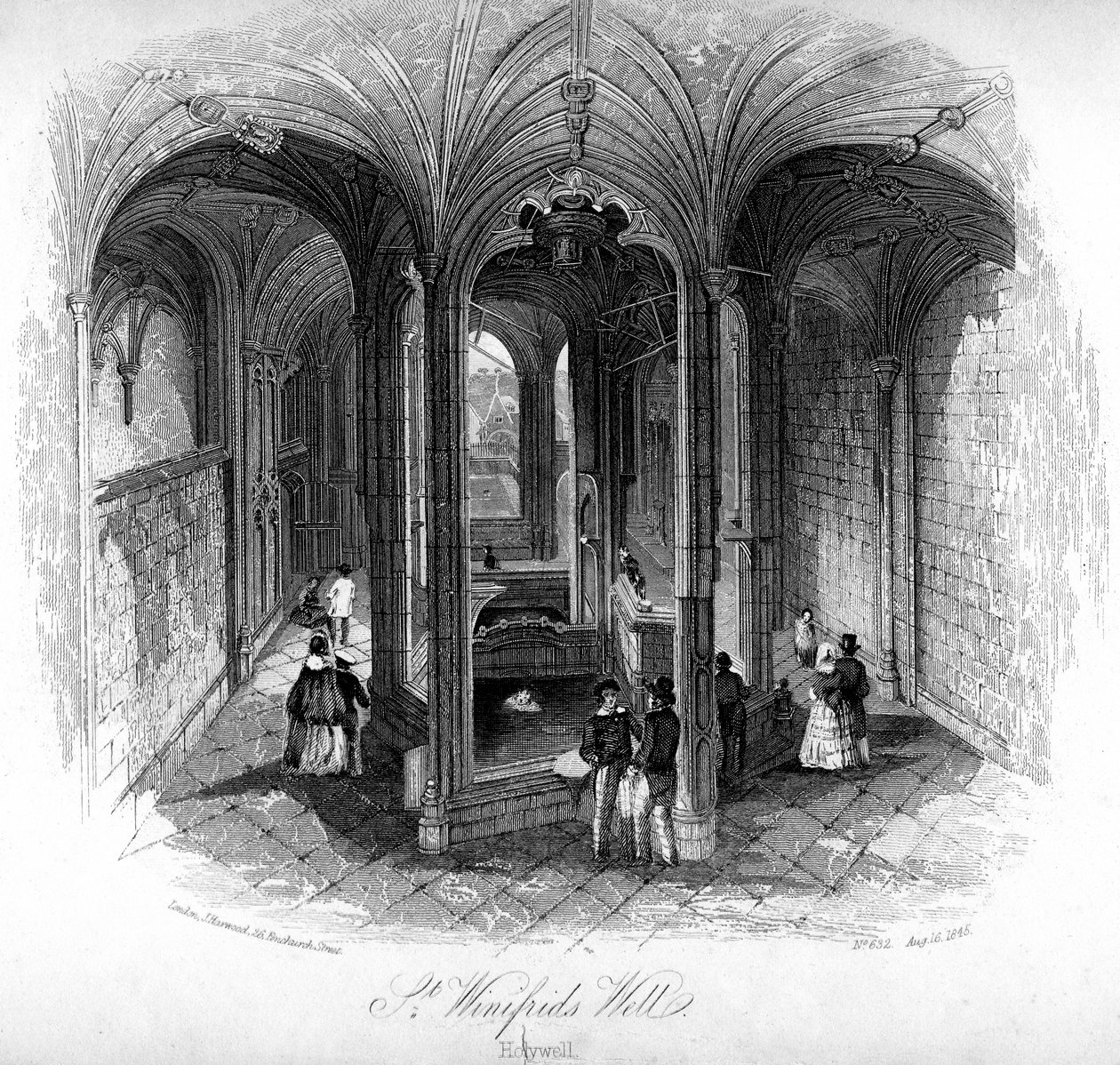 Pozo de Santa Winifreda, Holywell, Flintshire, Gales de Unbekannt
