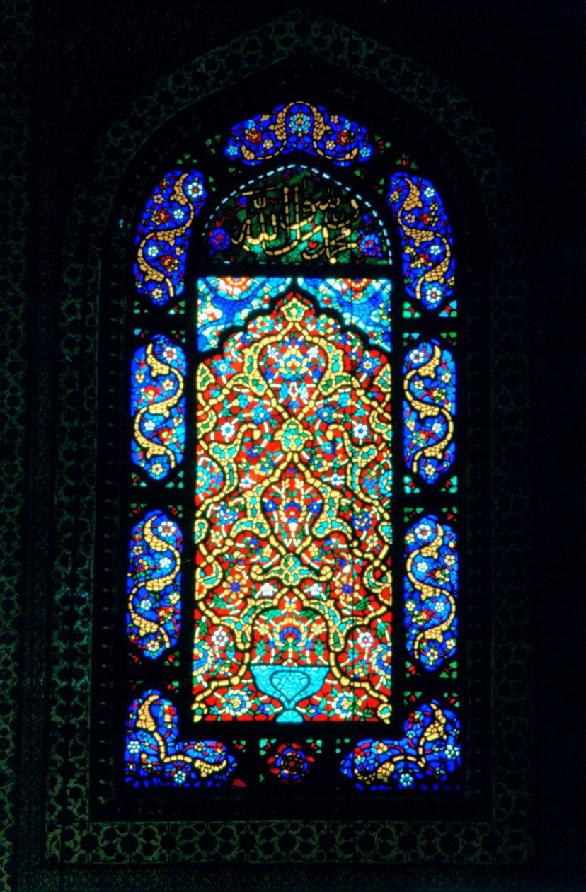 Vidriera, Mezquita de Suleymaniye de Unbekannt