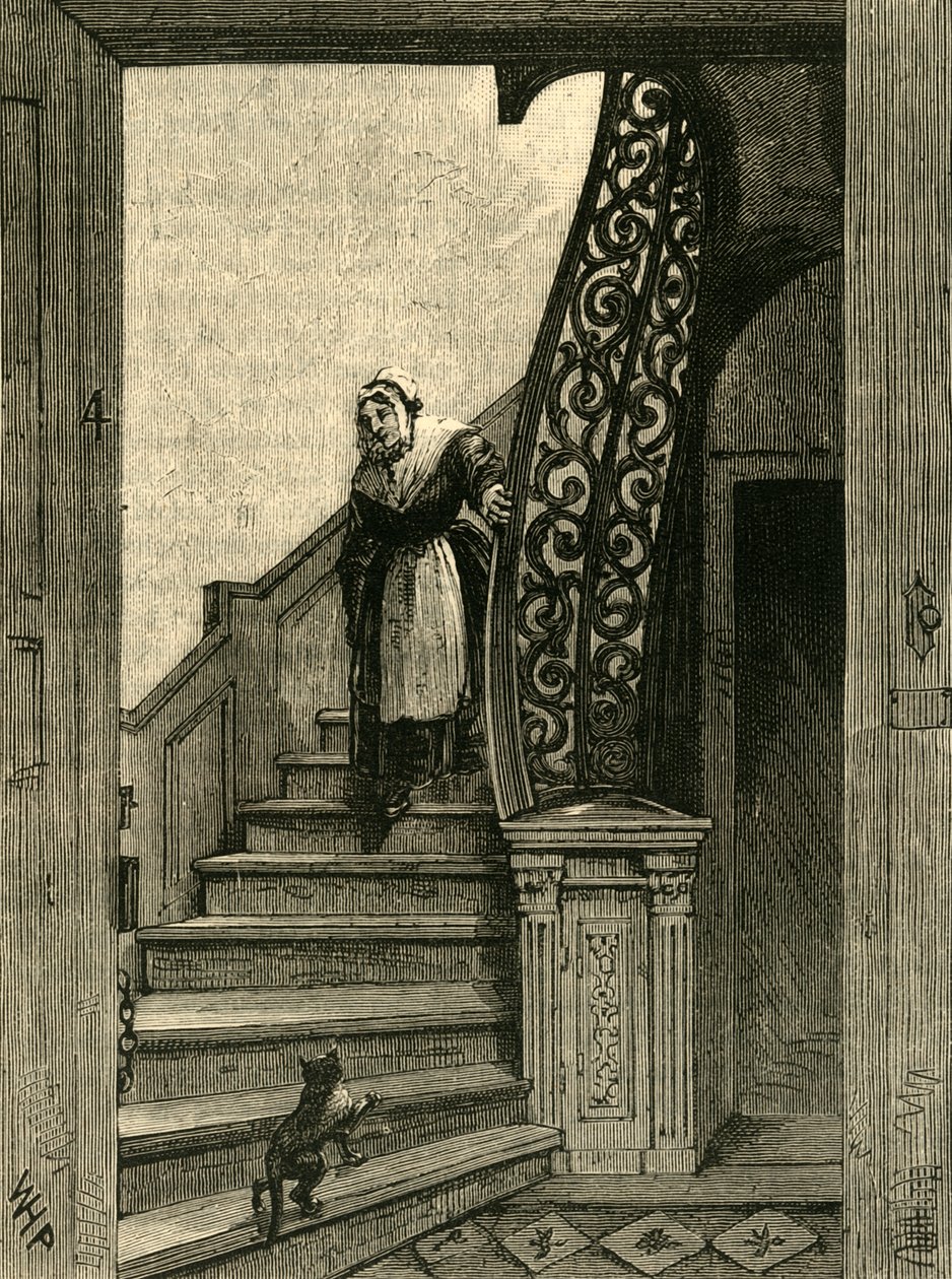 Escalera en Southampton House, c1872 de Unbekannt