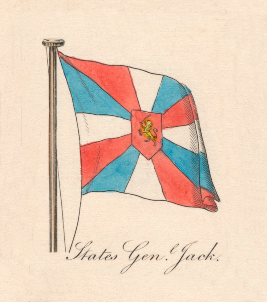 Jack de los Estados Generales, 1838 de Unbekannt
