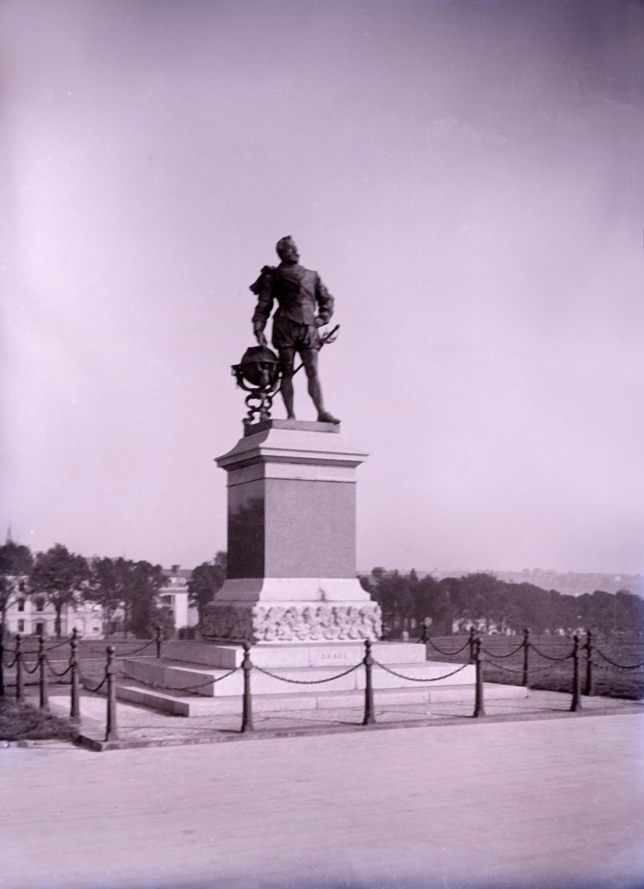 Estatua de Francis Drake en Plymouth, Devon de Unbekannt