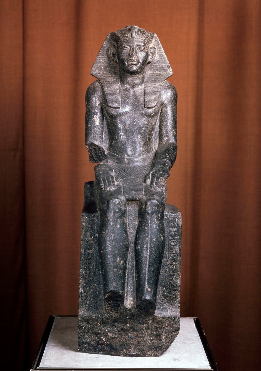 Estatua del faraón Amenemhat III, siglo XIX a.C. de Unbekannt