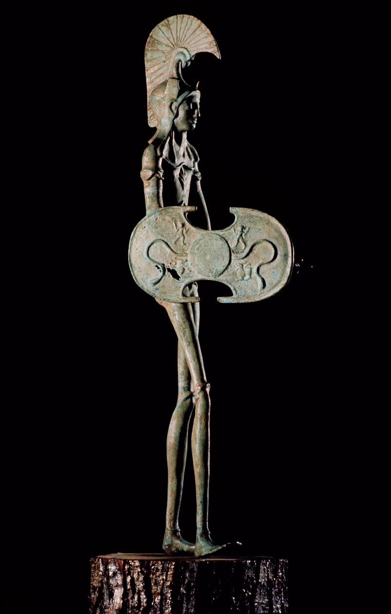 Estatuilla de un Guerrero, Etrusco de Unbekannt