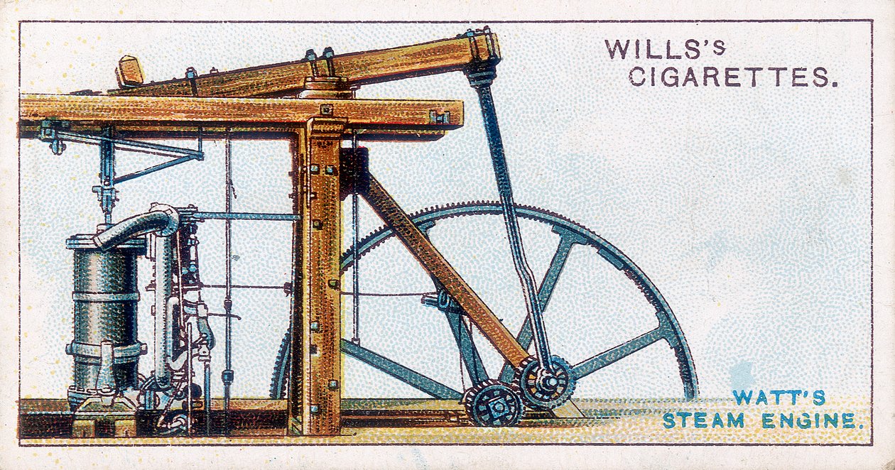 Máquina de vapor de James Watt, 1915 de Unbekannt