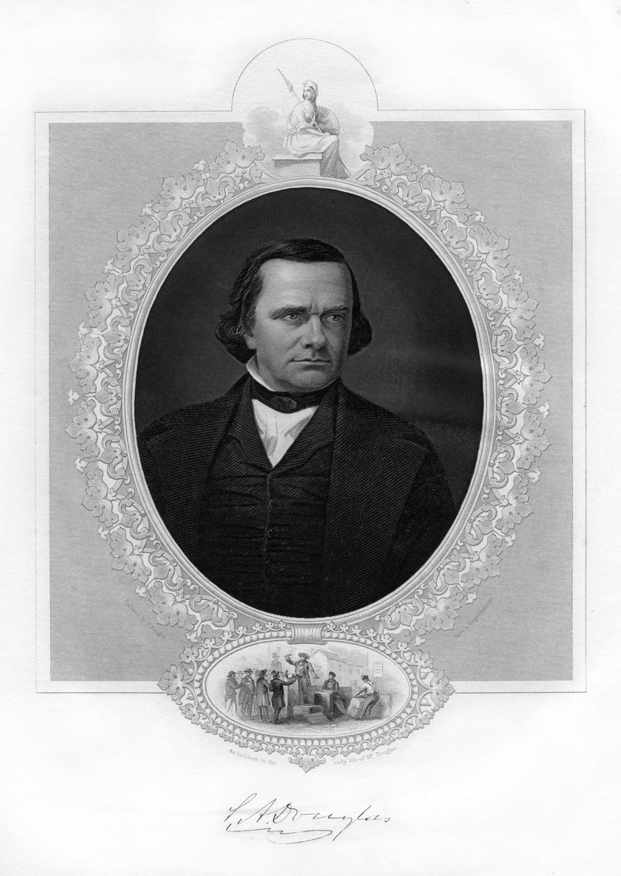 Stephen A. Douglas, político estadounidense de Unbekannt