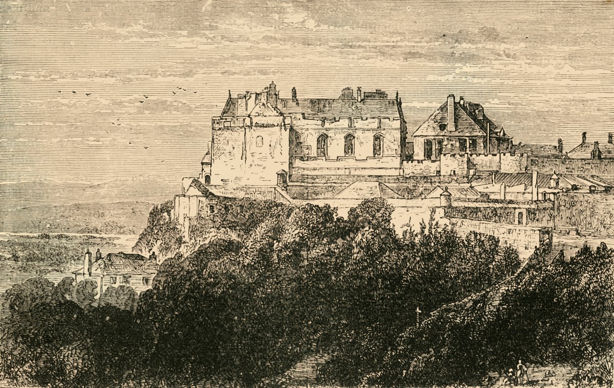 Castillo de Stirling, 1890 de Unbekannt