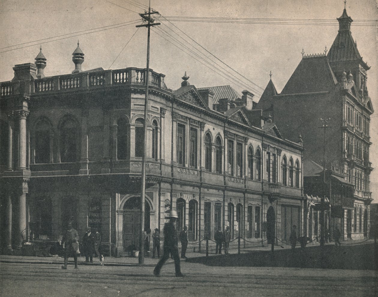 Bolsa de valores, Johannesburgo, c1900 de Unbekannt