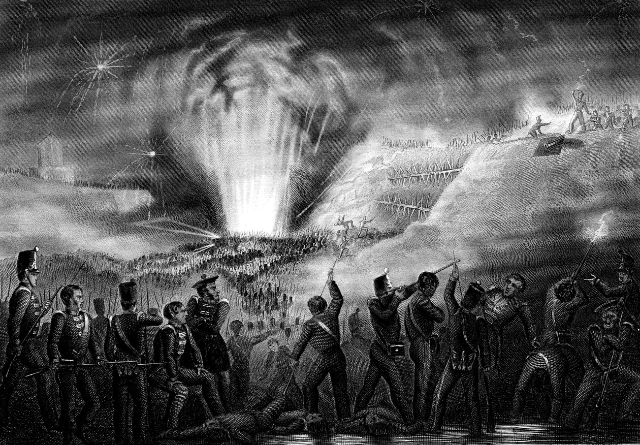 Asalto de Badajoz, España, Guerra Peninsular, 6 de abril de 1812 de Unbekannt
