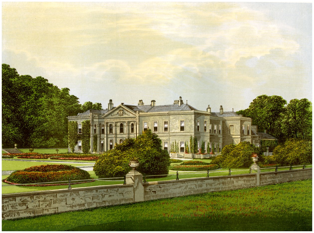 Studley Royal, Yorkshire, hogar del Marqués de Ripon, c. 1880 de Unbekannt