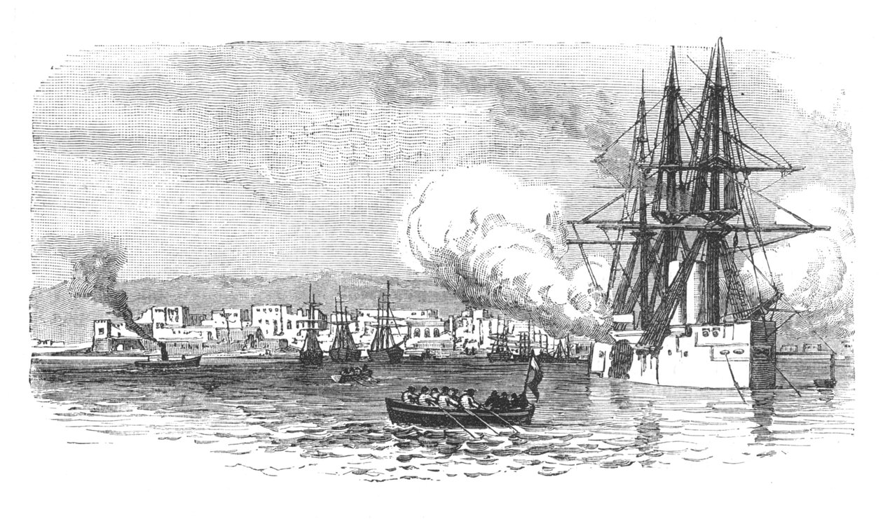 Suakim, desde el mar, c1885 de Unbekannt