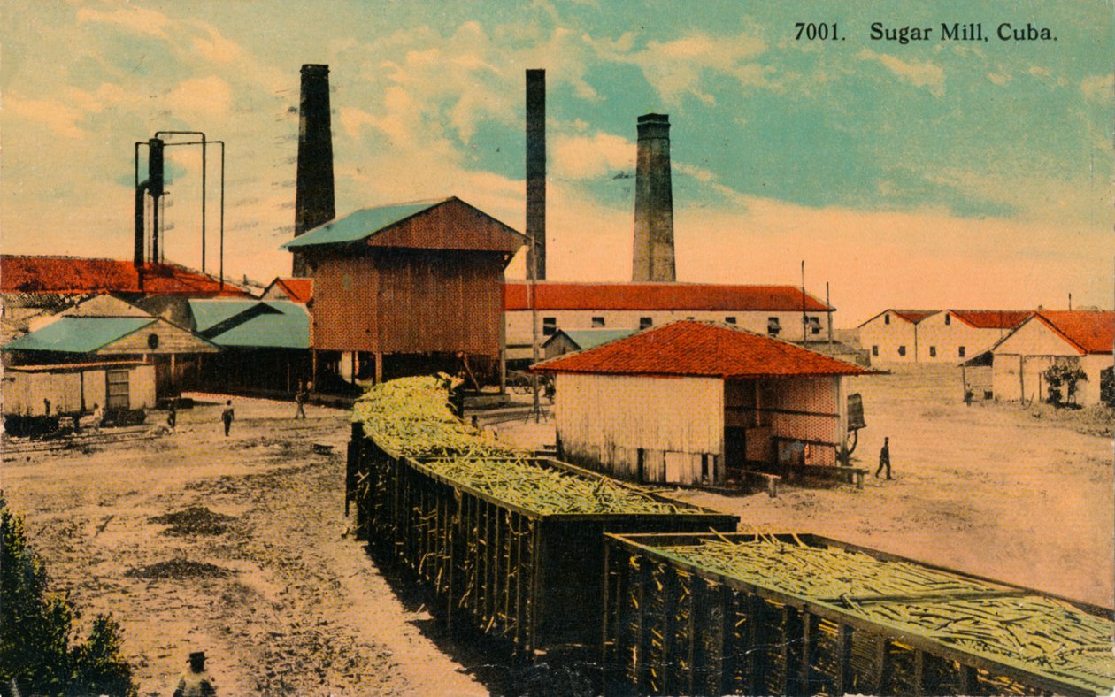 Ingenio azucarero, Cuba, c1913 de Unbekannt