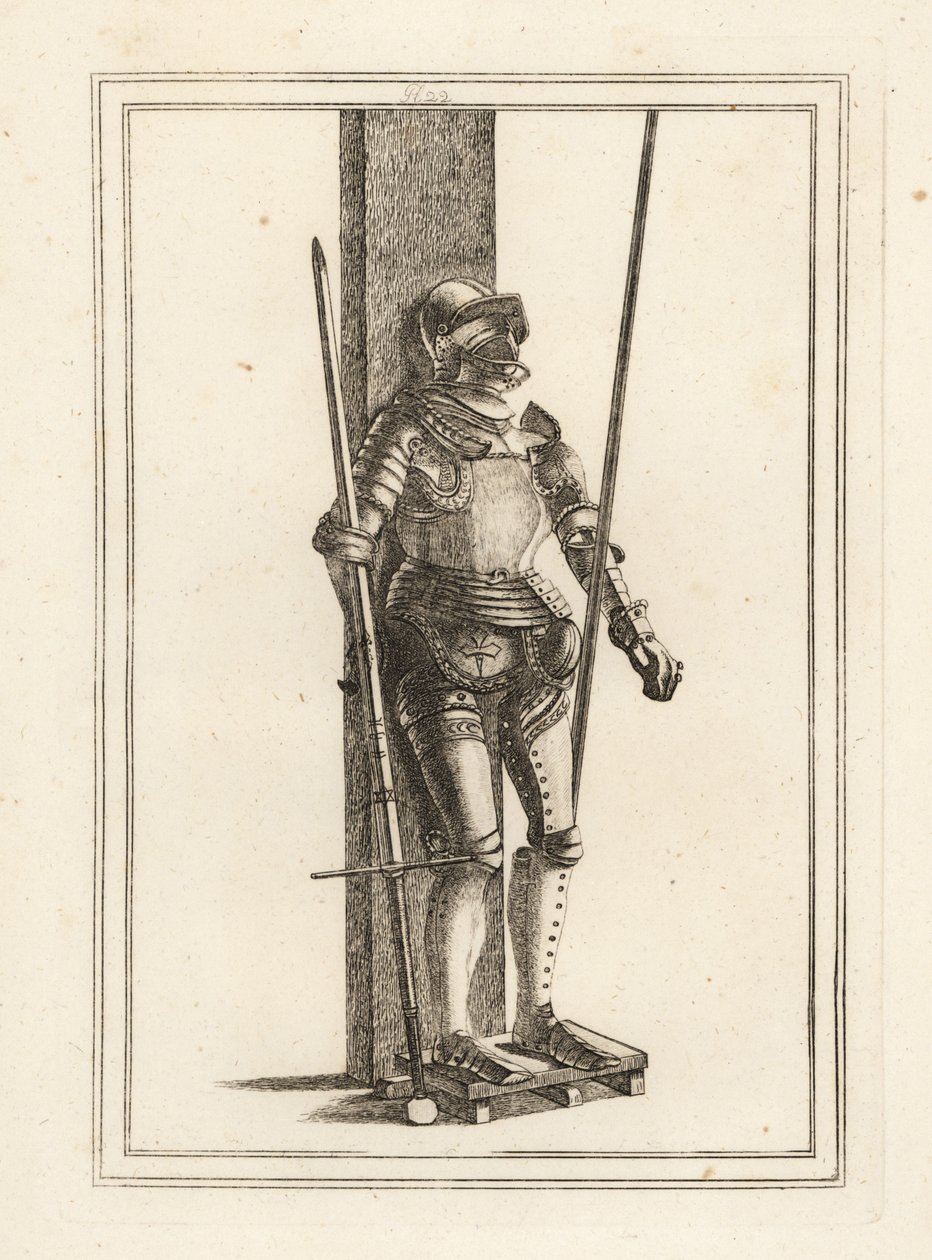 Traje de armadura perteneciente a Juan de Gante, duque de Lancaster de Unbekannt