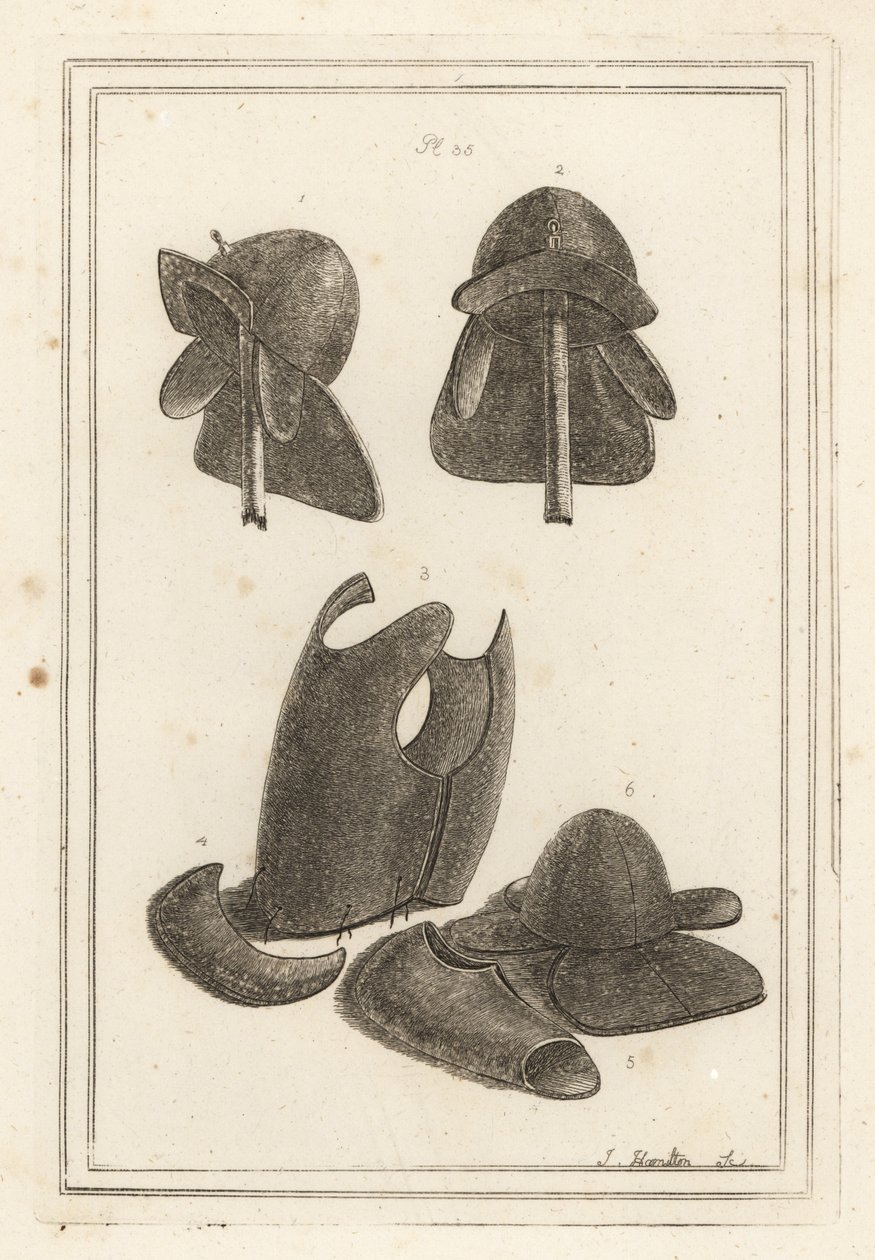 Armadura de la época del Rey Jacobo o Carlos I de Unbekannt