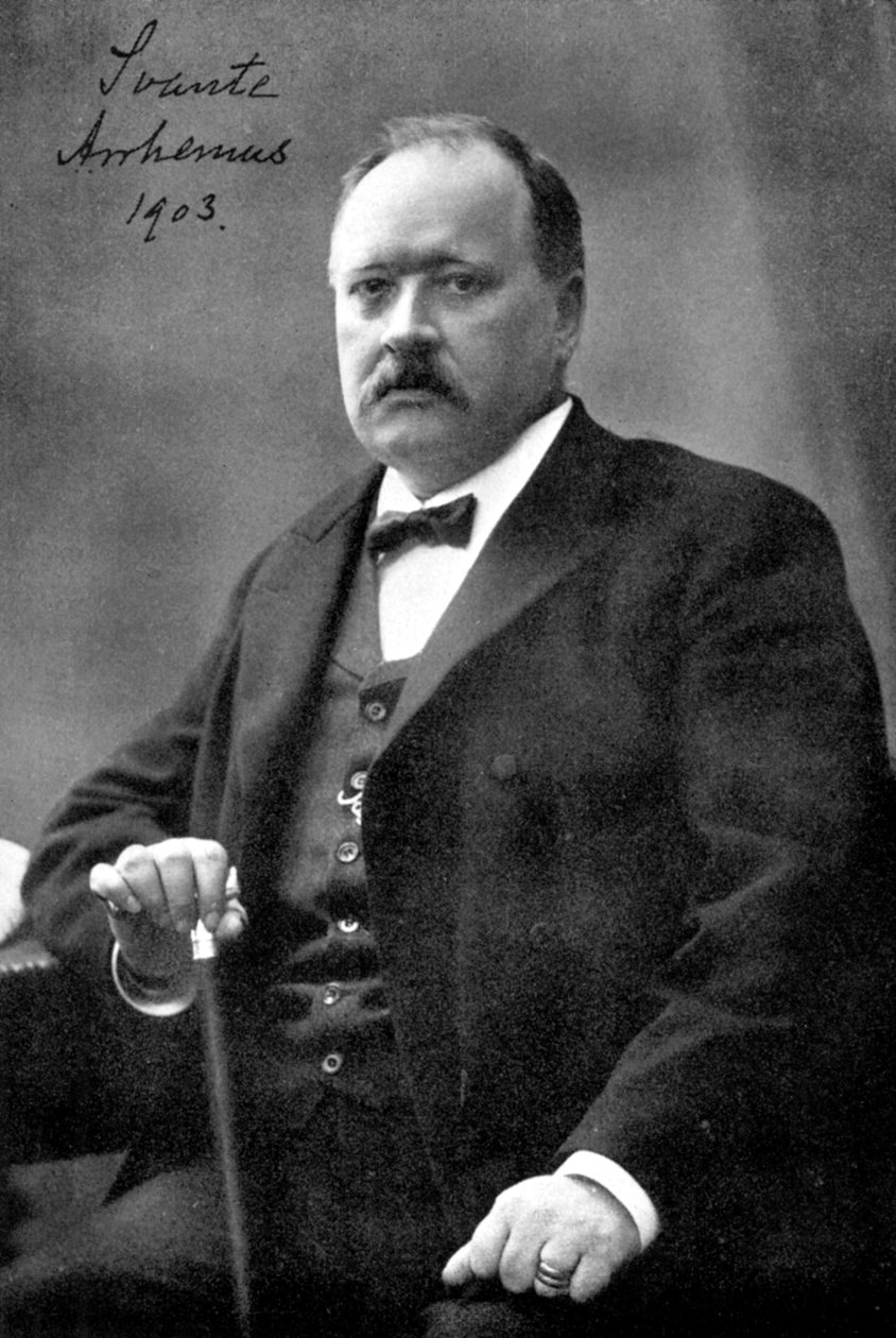 Svante Arrhenius 1859-1927, físico y químico sueco, 1903 de Unbekannt