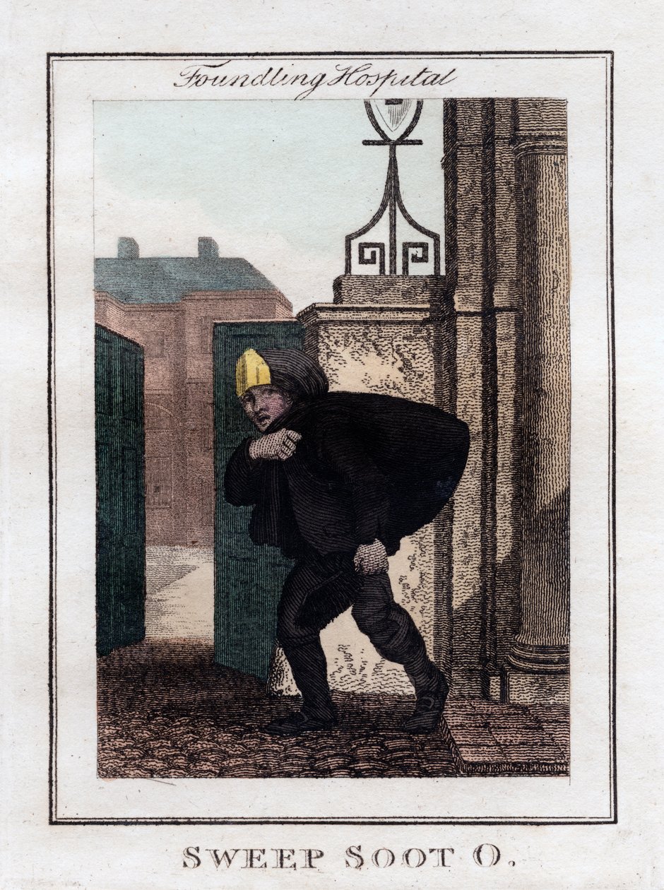 Sweep Soot O, Hospital Foundling, Londres, 1805 de Unbekannt