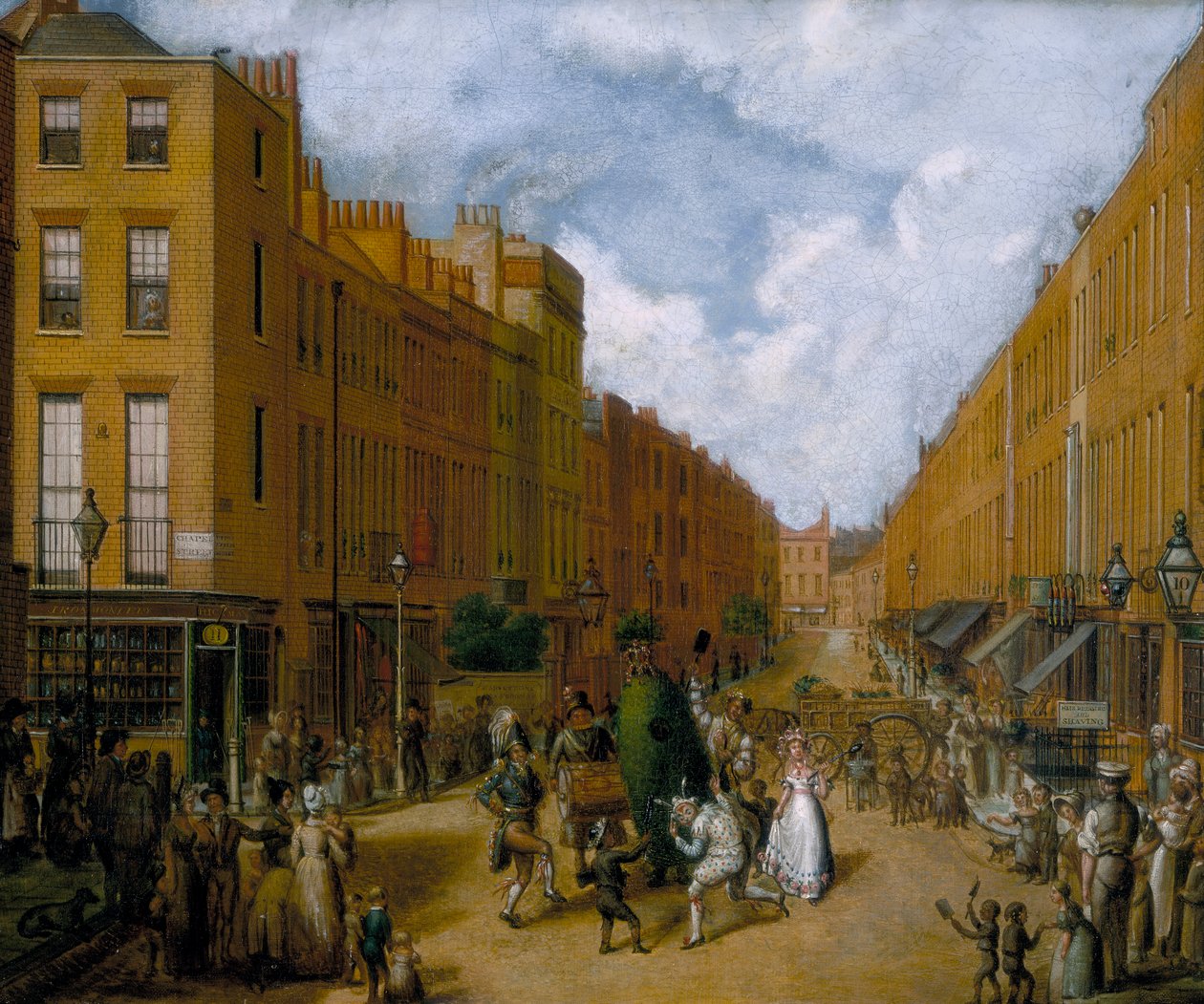 Día de los deshollinadores en Upper Lisson Street, Paddington de Unbekannt