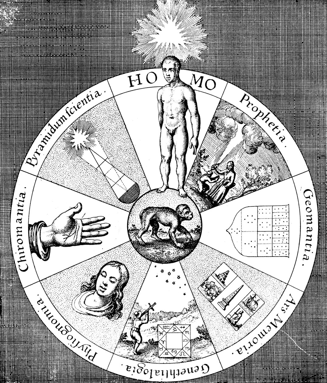 Sinopsis de las artes adivinatorias, 1617-1619 de Unbekannt