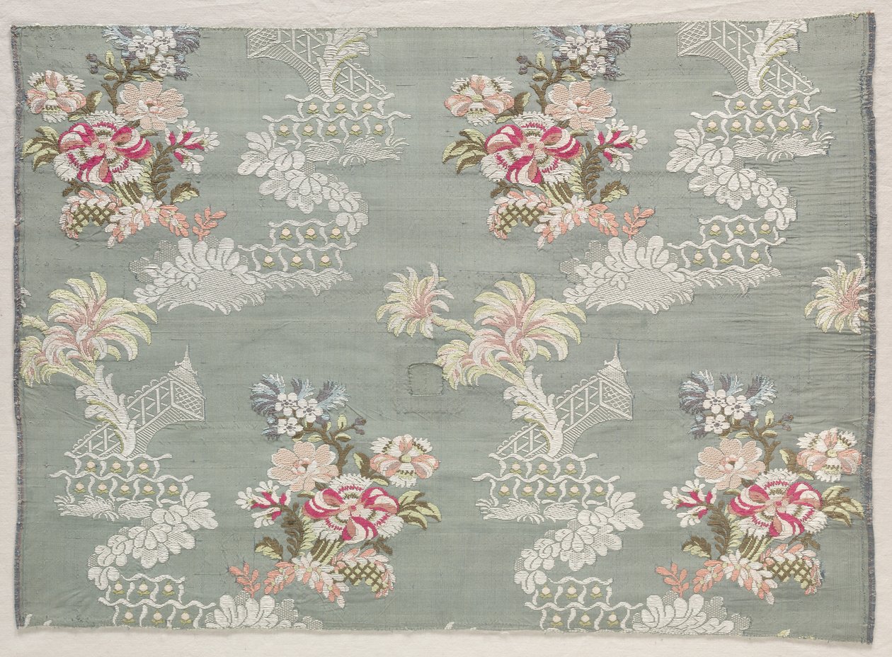 Tafetán, Brocado, c. 1750 de Unbekannt