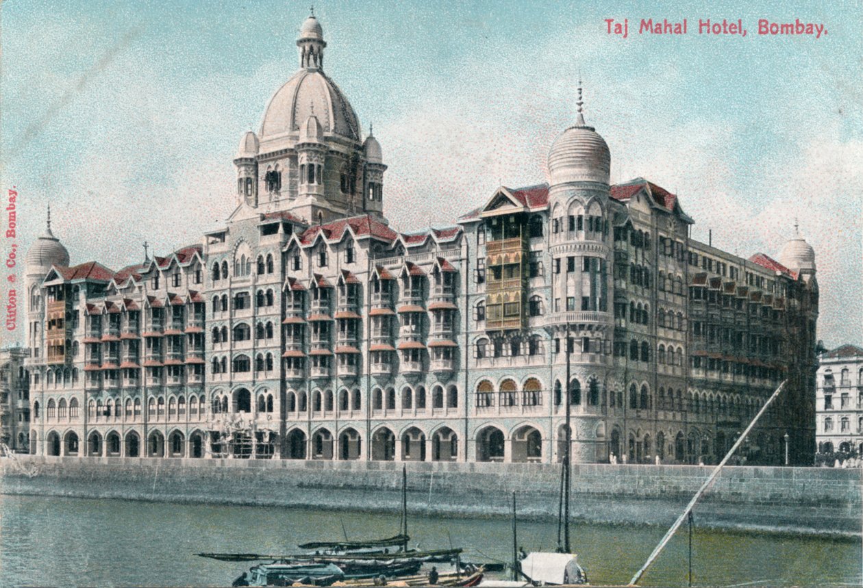 Hotel Palacio Taj Mahal, Bombay, India, siglo XX de Unbekannt