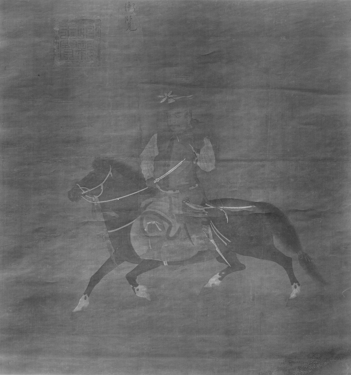 Jinete Tangut de Unbekannt