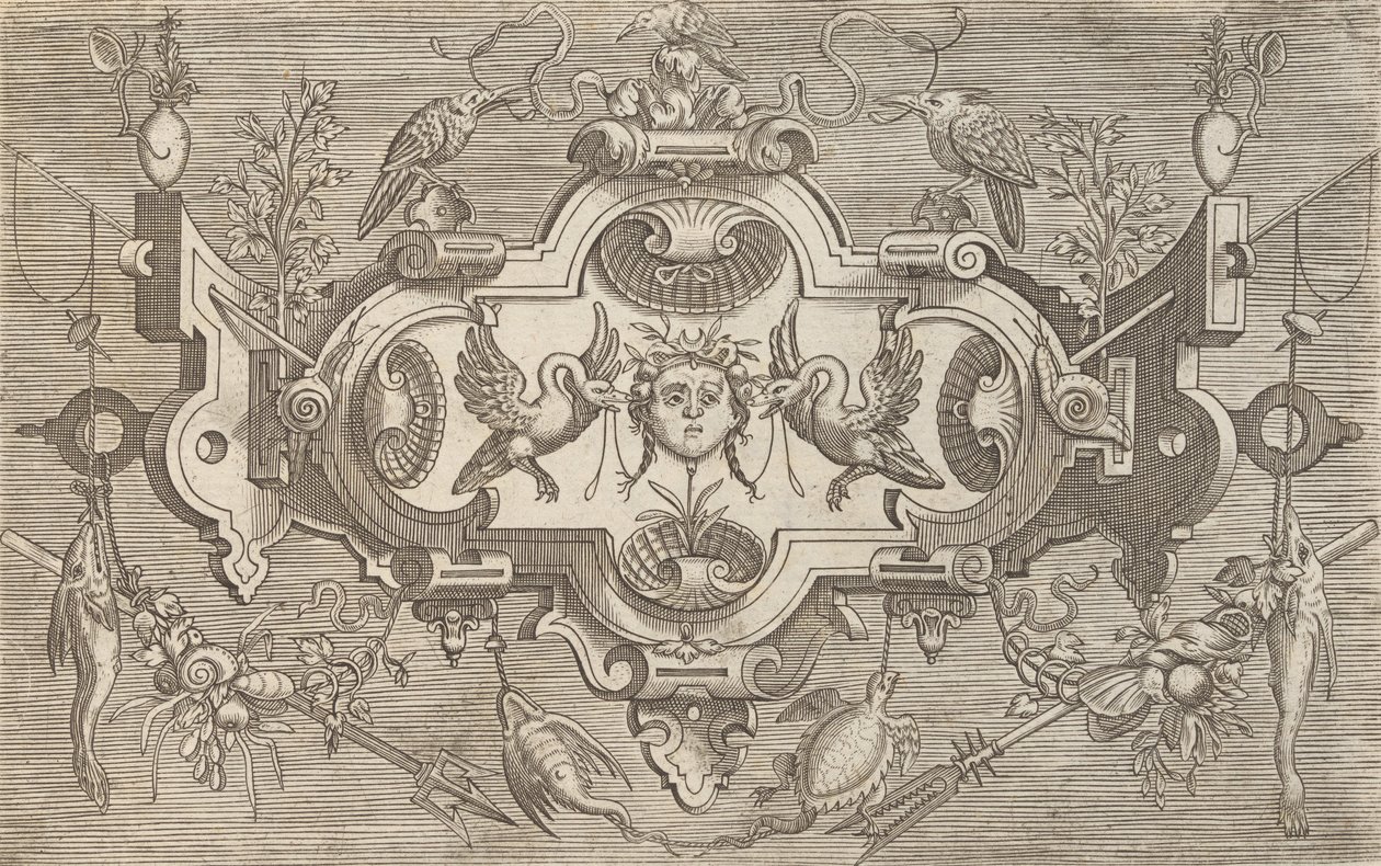 Targhe ed altri ornati di varie e capricciose invenzioni Cartouches y otros ornamentos o..., 1773 de Unbekannt