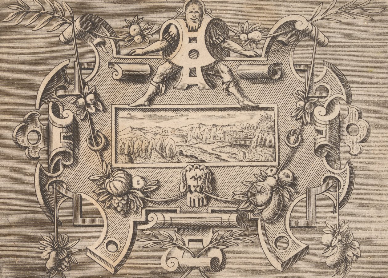 Targhe ed altri ornati di varie e capricciose invenzioni Cartouches y otros ornamentos, 1773 de Unbekannt