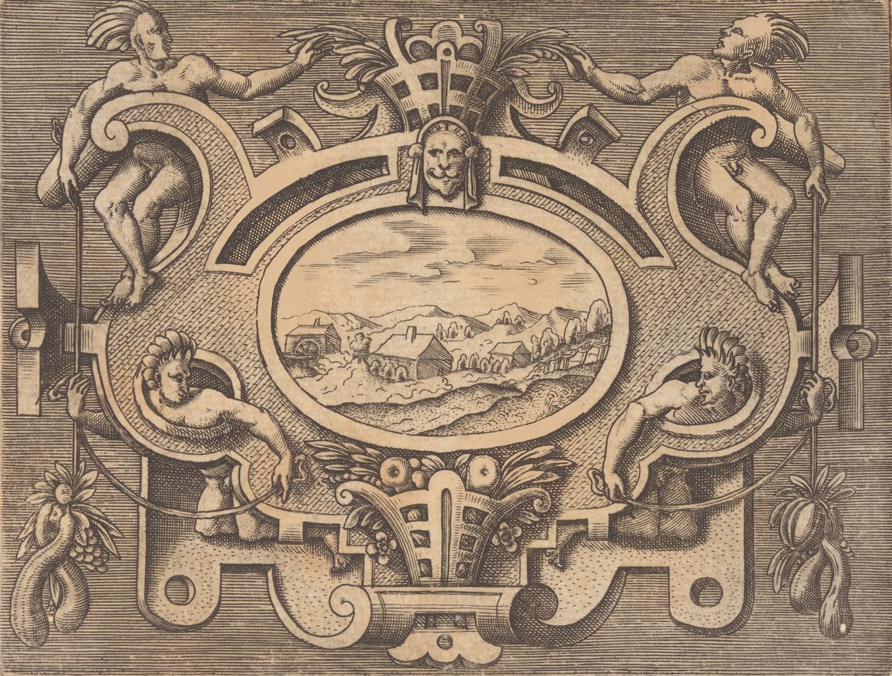 Targhe ed altri ornati di varie e capricciose invenzioni Cartouches y otros ornamentos, 1773 de Unbekannt