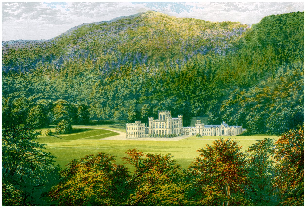 Castillo de Taymouth, Perthshire, Escocia, hogar del Conde de Breadalbane, c. 1880 de Unbekannt