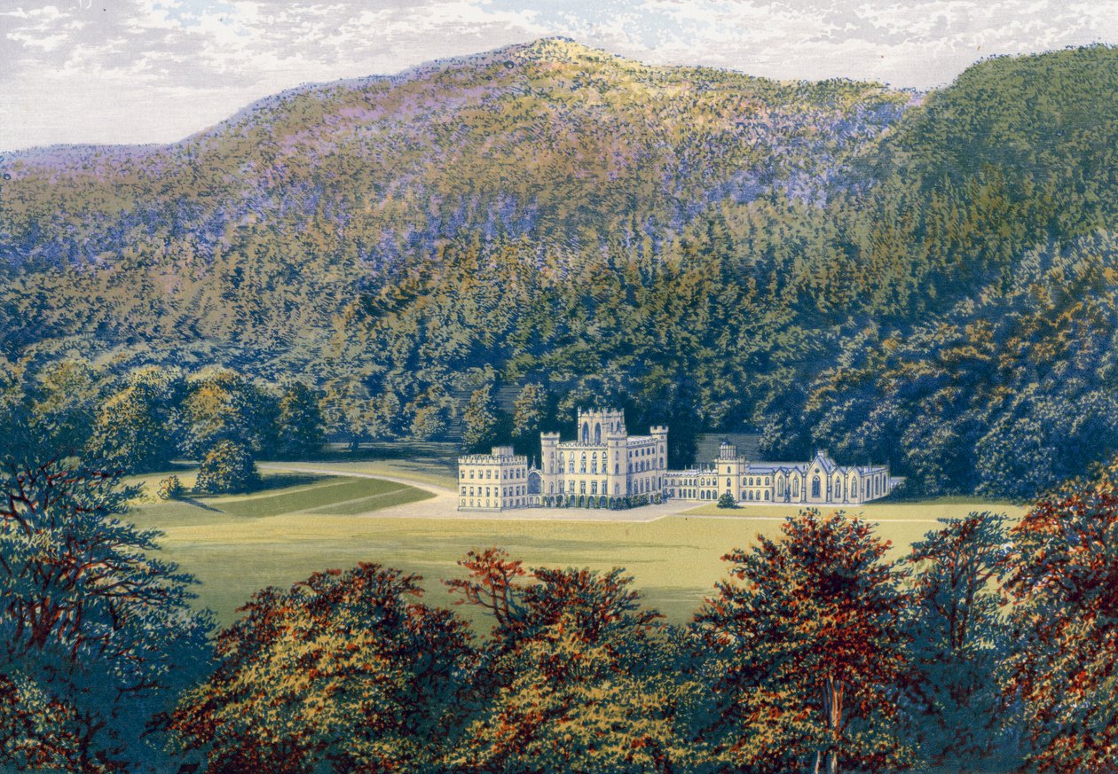 Castillo de Taymouth, Escocia, finales del siglo XIX de Unbekannt