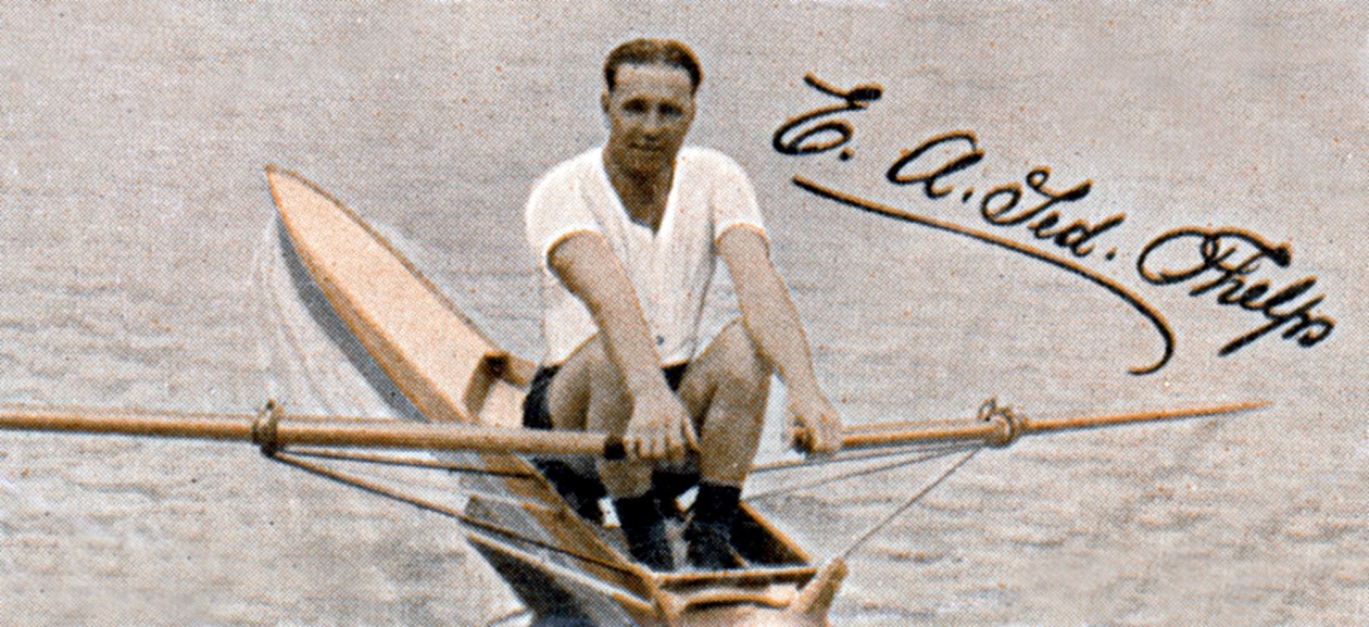 Ted Phelps, Campeón Mundial de Remo Profesional de Unbekannt