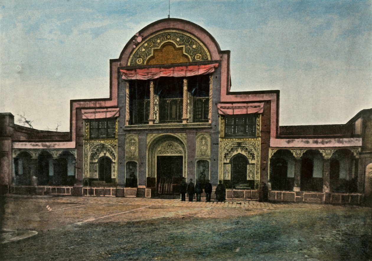 Teherán. Puerta del Palacio del Shah, 1900 de Unbekannt